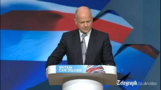William Hague calls for new deal with EU