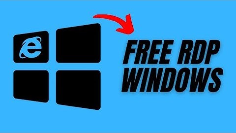 How to Create free RDP for a lifetime here (100% WORK)