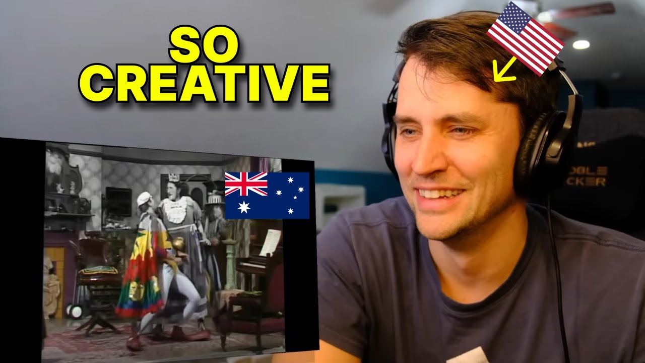 Американская реакция на то, что Тётя Джек представляет цветное телевидение в Австралии