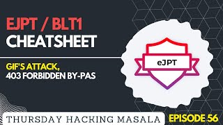 EJPT Cheatsheet, Subdomain Bruteforcing Tips, Bug Bounty Tips | THM Ep 56🔥