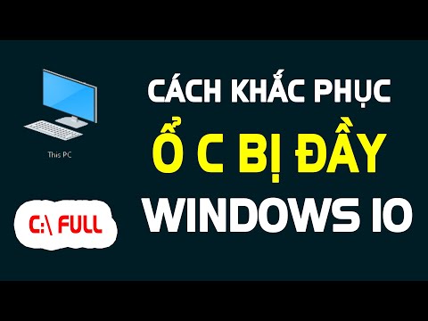 Cách khắc phục ổ C bị đầy win 10 | Foci