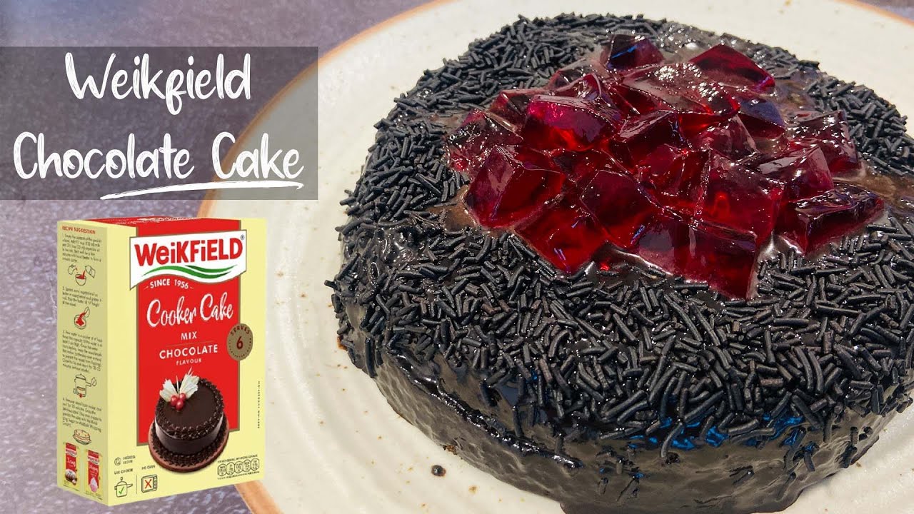 Weikfield Cooker Cake Mix Best Chocolate Cake Mix Powder Recipe YouTube