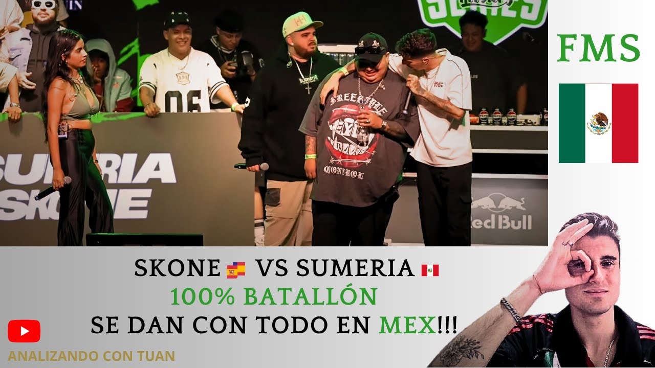 SKONE 🇪🇸 vs SUMERIA 🇵🇪 EN FMS MÉXICO!! ¿LA MAYOR PALIZA EN LO QUE LLEVAMOS DE AÑO? 😱
