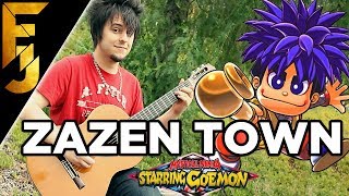Mystical Ninja Starring Goemon - "Zazen Town" Classical Guitar Cover | FamilyJules chords