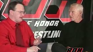 Jim Cornette Indirect Shoot On Pg Wrestling