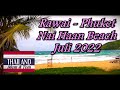 Rawai, Nai Haan Beach, Phuket Thailand Juli 2022