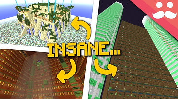 INCREDIBLE Builds and Farms: SciCraft Survival Tour #2