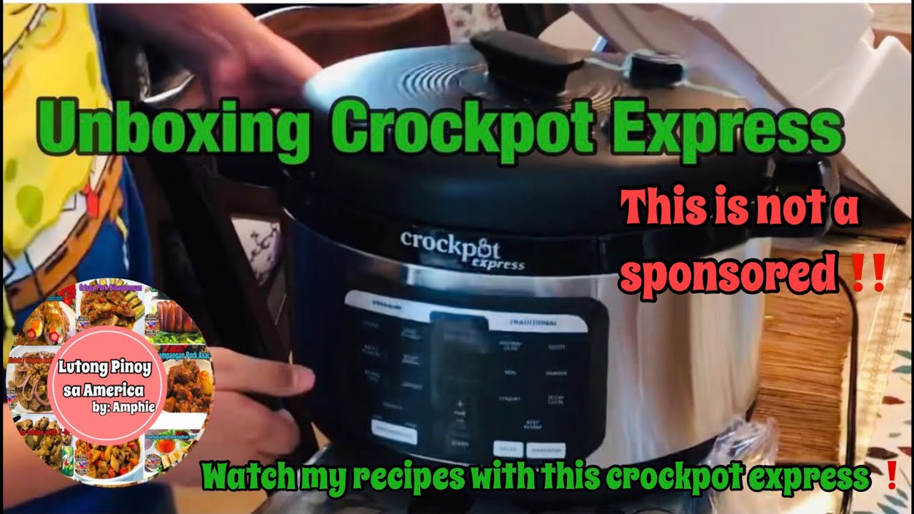 Unboxing Crock Pot 7 Quart Slow Cooker - Bravo Charlie's Episode