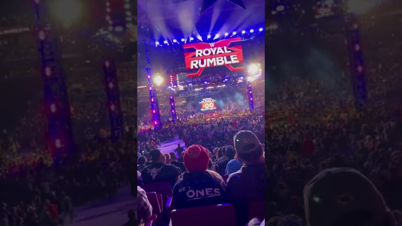 RONDA ROUSEY RETURNS AT THE 2022 ROYAL RUMBLE CROWD REACTION!!!