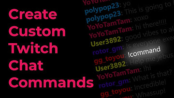 Create Custom Twitch Chat Command Responses