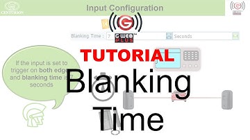 Blanking Time - G-WEB PLUS - Centurion Systems