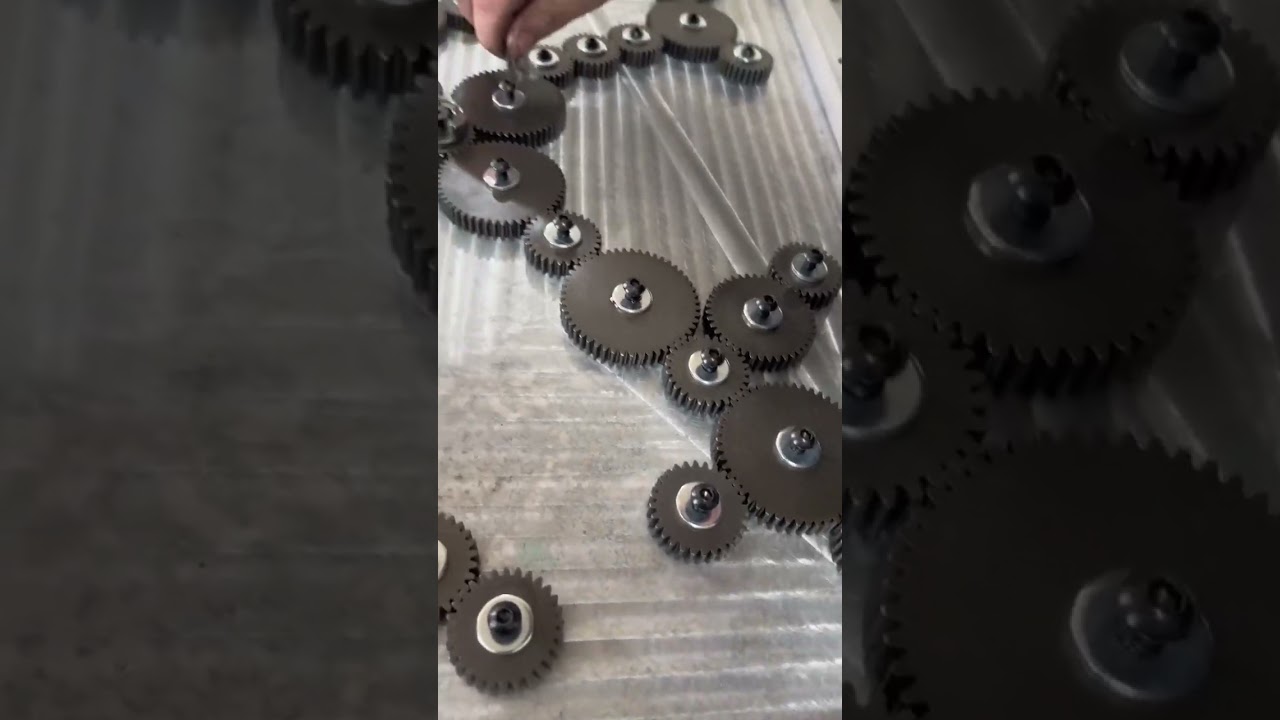 Assembling a 20-axis multi-spindle head