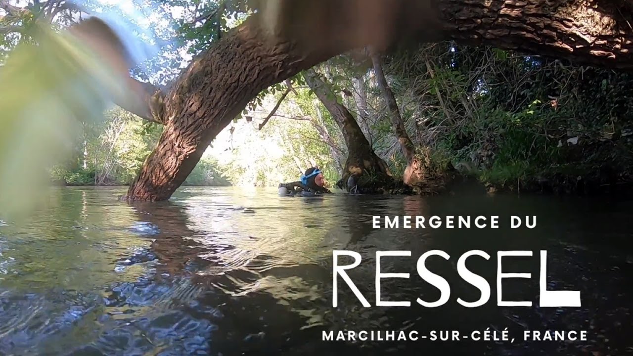 Cave Emergence du Ressel France may 2023