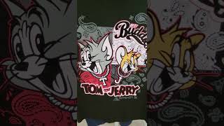 TOM AND JERRY CARTOON CHARACTER BLACK T- SHIRT $9.99 - BUDGET SHOPPING AT BURLINGTON IN FLORIDA