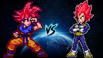 🥵GOKU SSG V7 VS EVIL VEGETA IN JUMP FORCE MUGEN