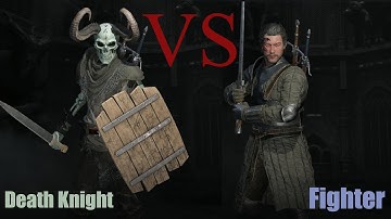 DungeonBorne - Death Knight vs Fighter