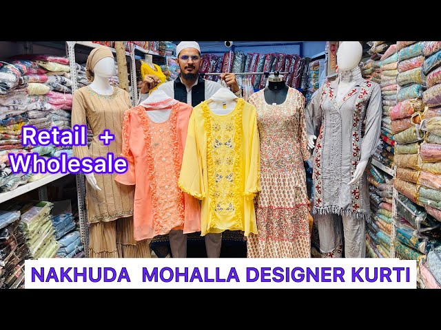 Ladies Designer Boutique Kurti's (Straight, Long) Kurti Pant Sets Company  Sizes Wholesale at Rs 350 | Chickpet | Bengaluru | ID: 23992744762