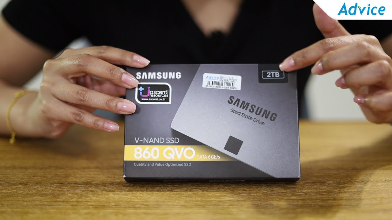 เช็คประกัน ssd samsung  Update New  Review SSD SAMSUNG 860 QVO 2 TB ความจุสะใจ ความไวดั่งจรวด....