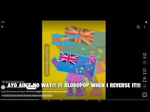 Ain't no way!!! It's bloodpop when I reverse it!!!! 