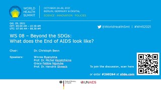 WS 08 - Beyond the SDGs: What Does the End of AIDS Look Like?