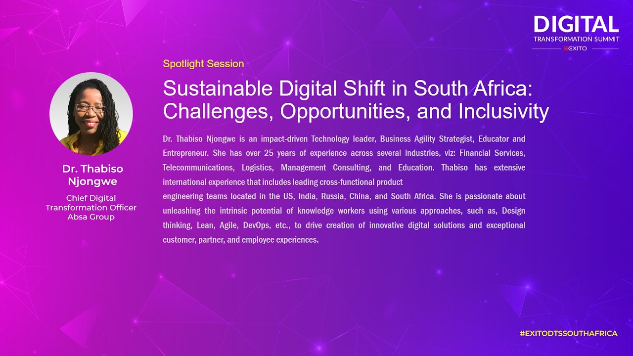 Spotlight Session | Dr. Thabiso Njongwe | DTS South Africa 2024 - YouTube