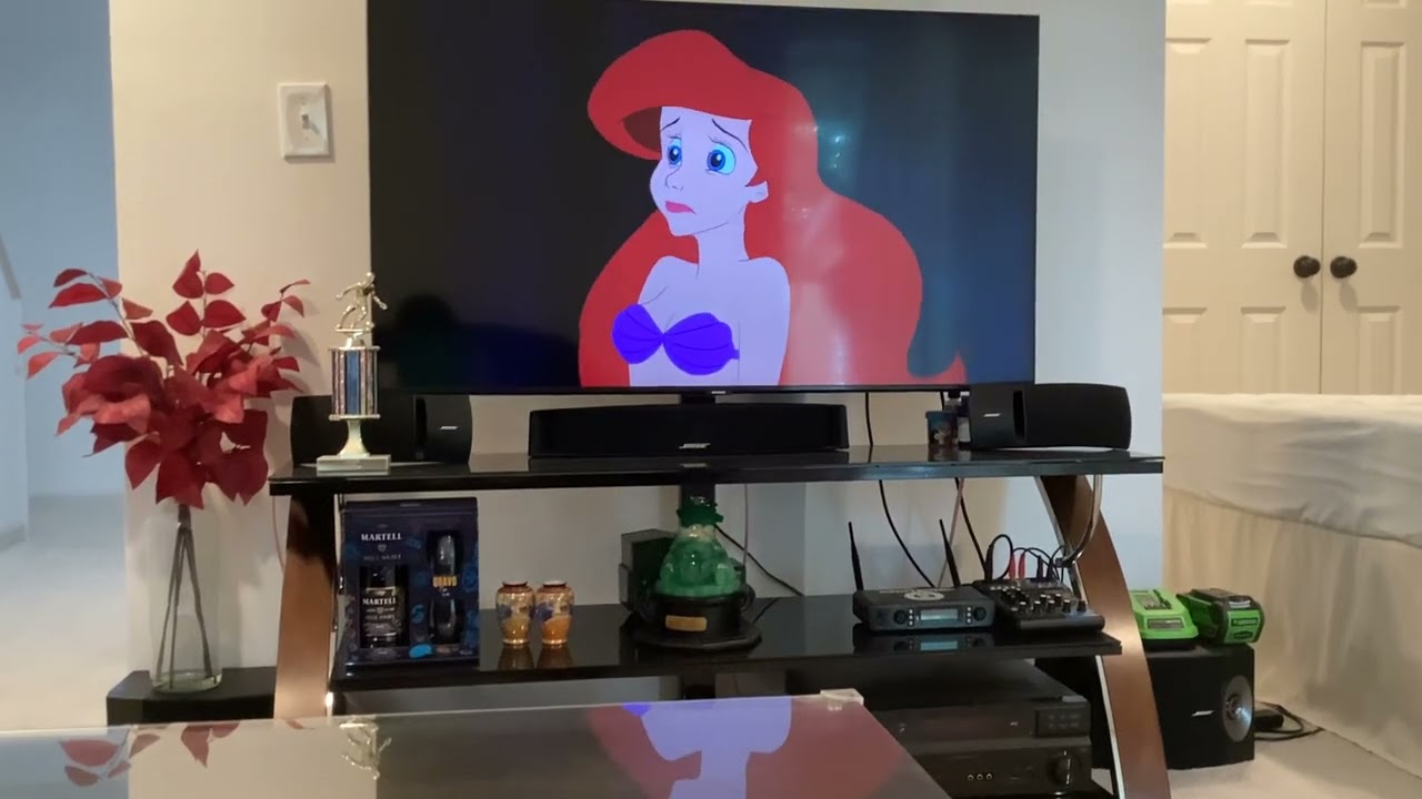 The Little Mermaid (1989) - Triton Yells At Ariel (Audio Description)