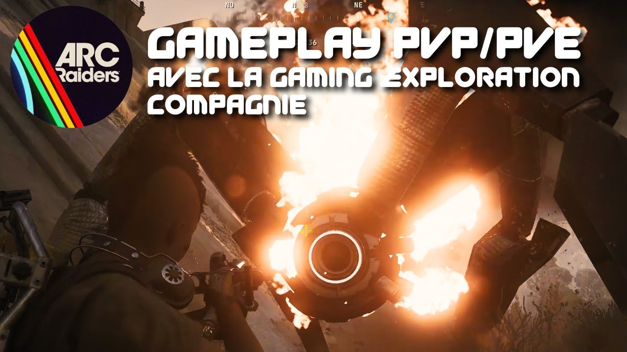 Arc Raiders découverte - combat PVP on se défend / gameplay PVE à l'explosif