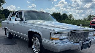 1990 Cadillac Brougham for sale $18,995 full walk around video 1990 Cadillac Brougham For Sale Exceptional Condition