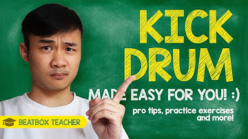 Kick Drum (B) - How to Beatbox (EASY TUTORIAL) by a beatbox teacher