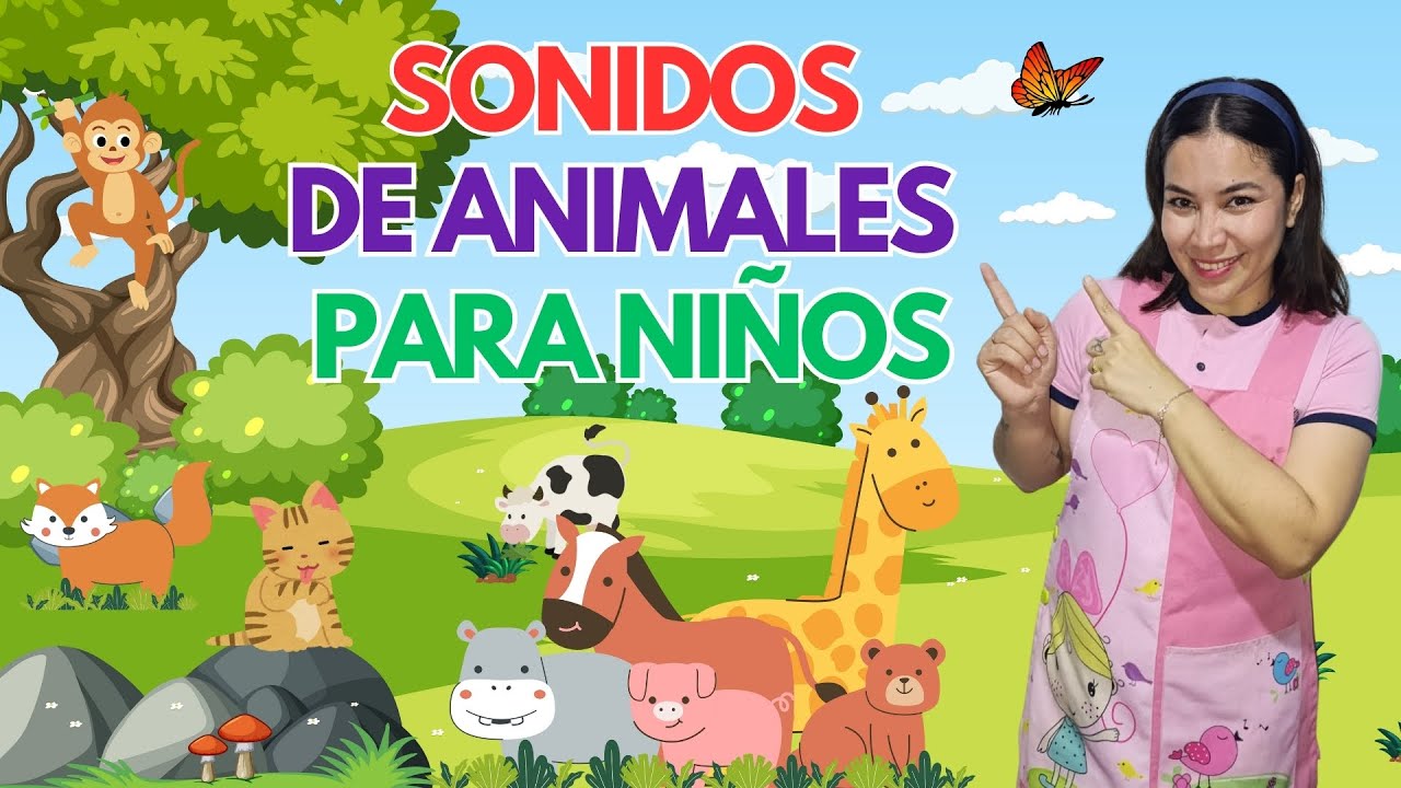 🐾 Animales para Niños | Aprende a Identificar los Animales y Escucha ...