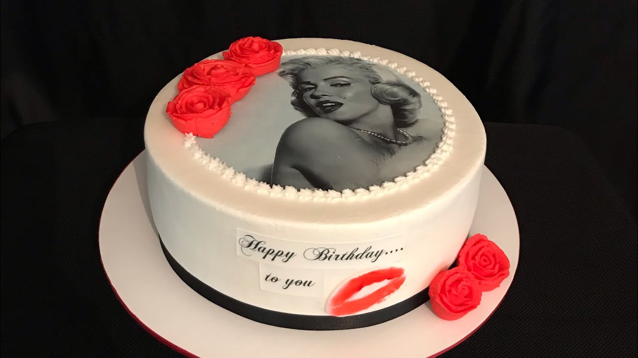 Marilyn Monroe Cake Youtube