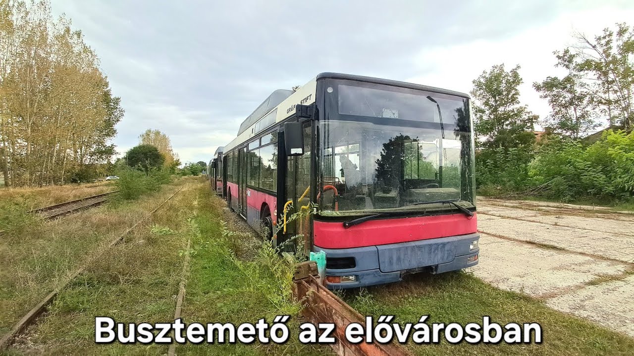 KÜLFÖLDI AUTÓBUSZ RONCSOK ÁLLNAK BUDAPEST ELŐVÁROSÁBAN, MINTHA EGY KATASZTRÓFA FILM DÍSZLETE LENNE!