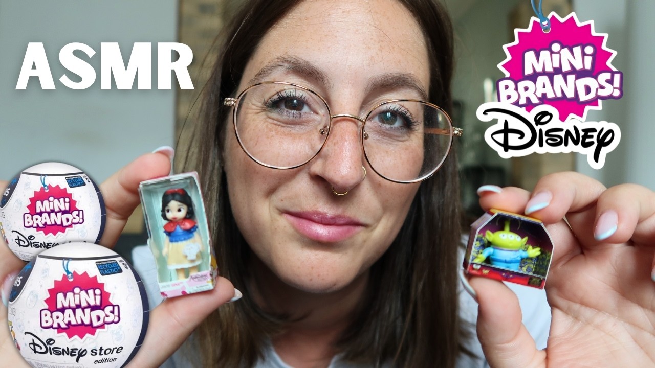 ASMR – Ces Mini Brands Disney Sont Trop CUTE (et les sons ? 🤯)
