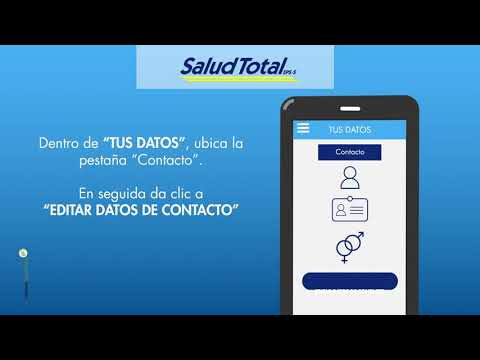 Actualización de datos App Móvil Salud Total EPS-S