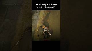 Lenny's death shocked me #reddead #rdr2 #arthurmorgan #reddeadredemption2 #gaming #fypシ
