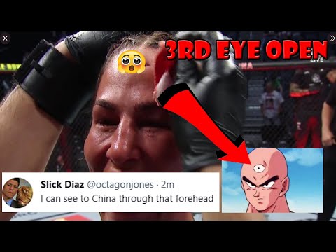 UFC FIGHTERS REACT | JESSICA EYE NASTY CUT IN HER FOREHEAD | UFC 264