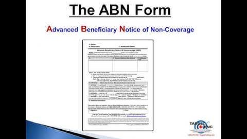 All About the Medicare ABN Form