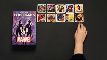 Codenames: Marvel Unboxing