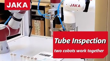 🦾Tube Inspection with Two Cobots Working Seamlessly Together🦾