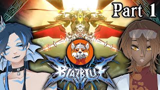 Blind Reaction To Blazblues Story Part 1 - Thorgis Arcade Reaction