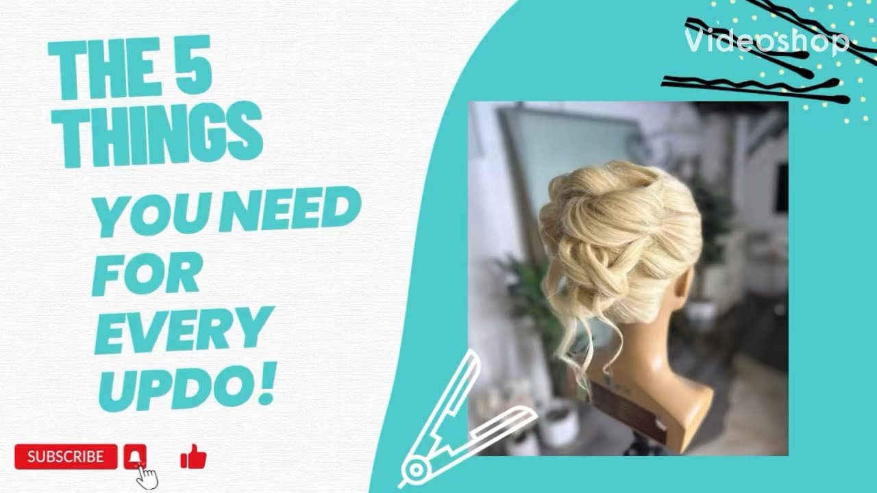 Updo Chart 5 Steps for Every Updo! - YouTube
