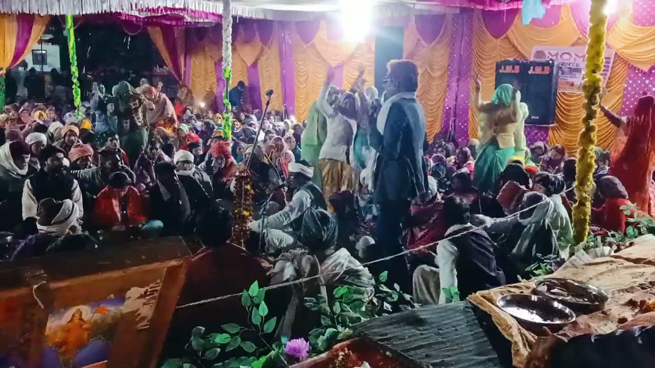 फाग गायक ग्यारशी लाल झोपड़ियां गांव बहडावली में 