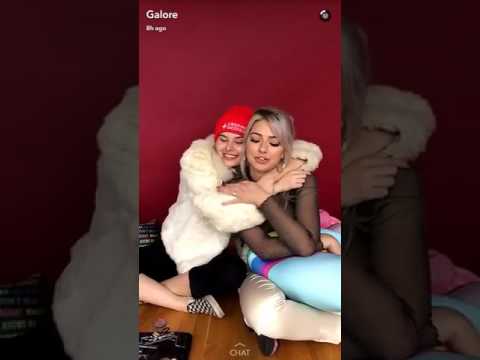 Grace Mckagan and Lucy Bleu knight for Galore