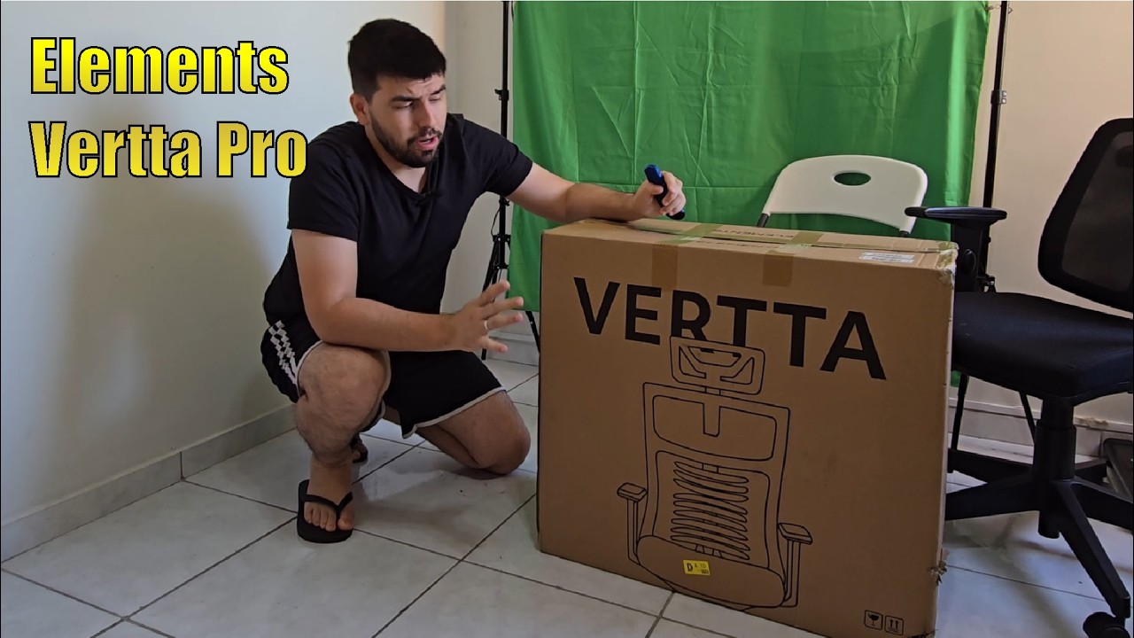Elements Vertta Pro Montagem e Unboxing