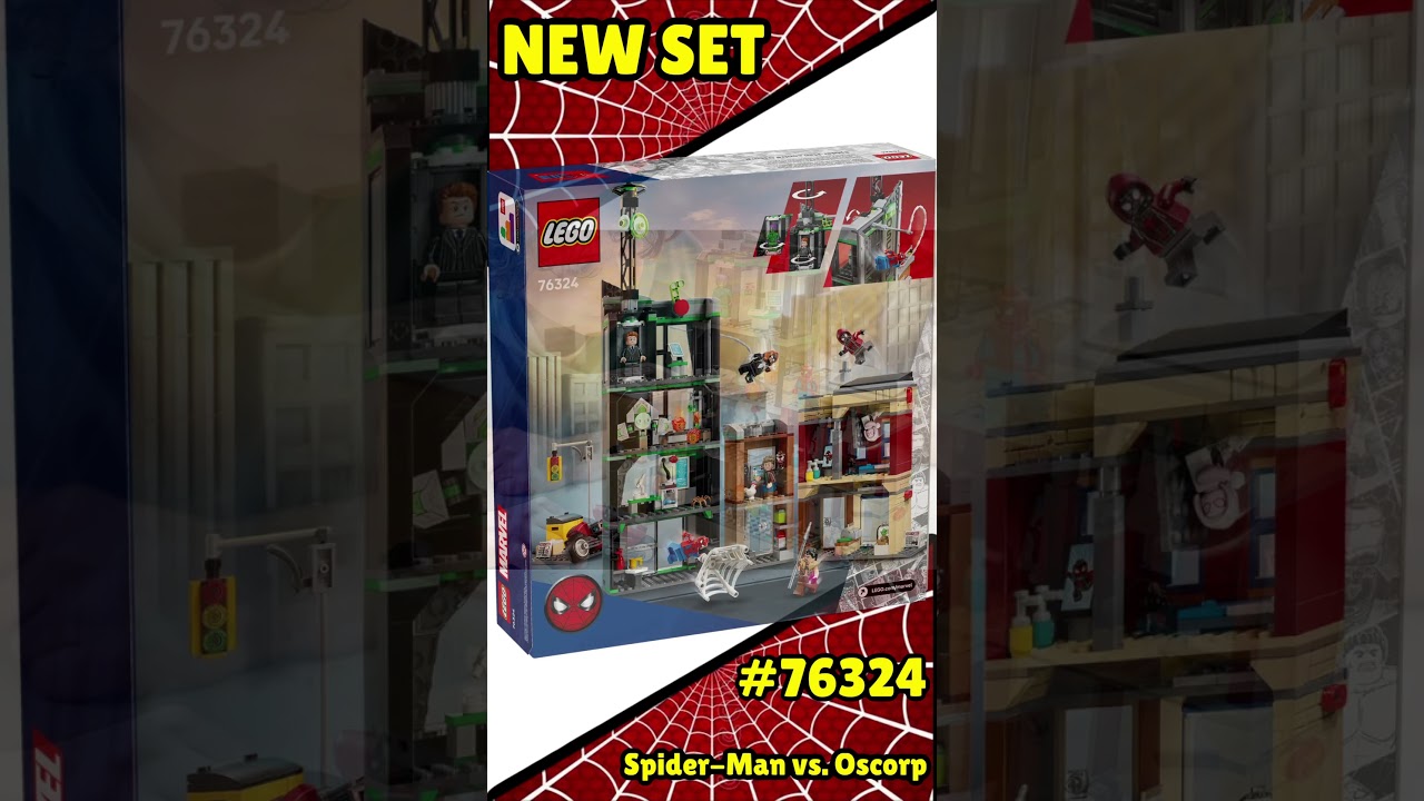 NEW LEGO SET | Spider-Man vs. Oscorp 76324 | 