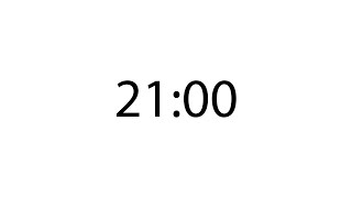 Professional 21 minute | 21:00 timer