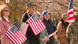 Saluting service in Lackawanna County