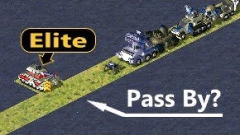 Can they pass by Elite Rhino? - Red Alert 2