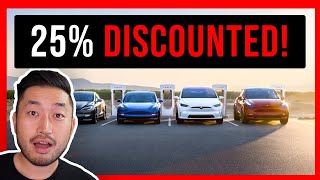 25% of Tesla Inventory is DISCOUNTED