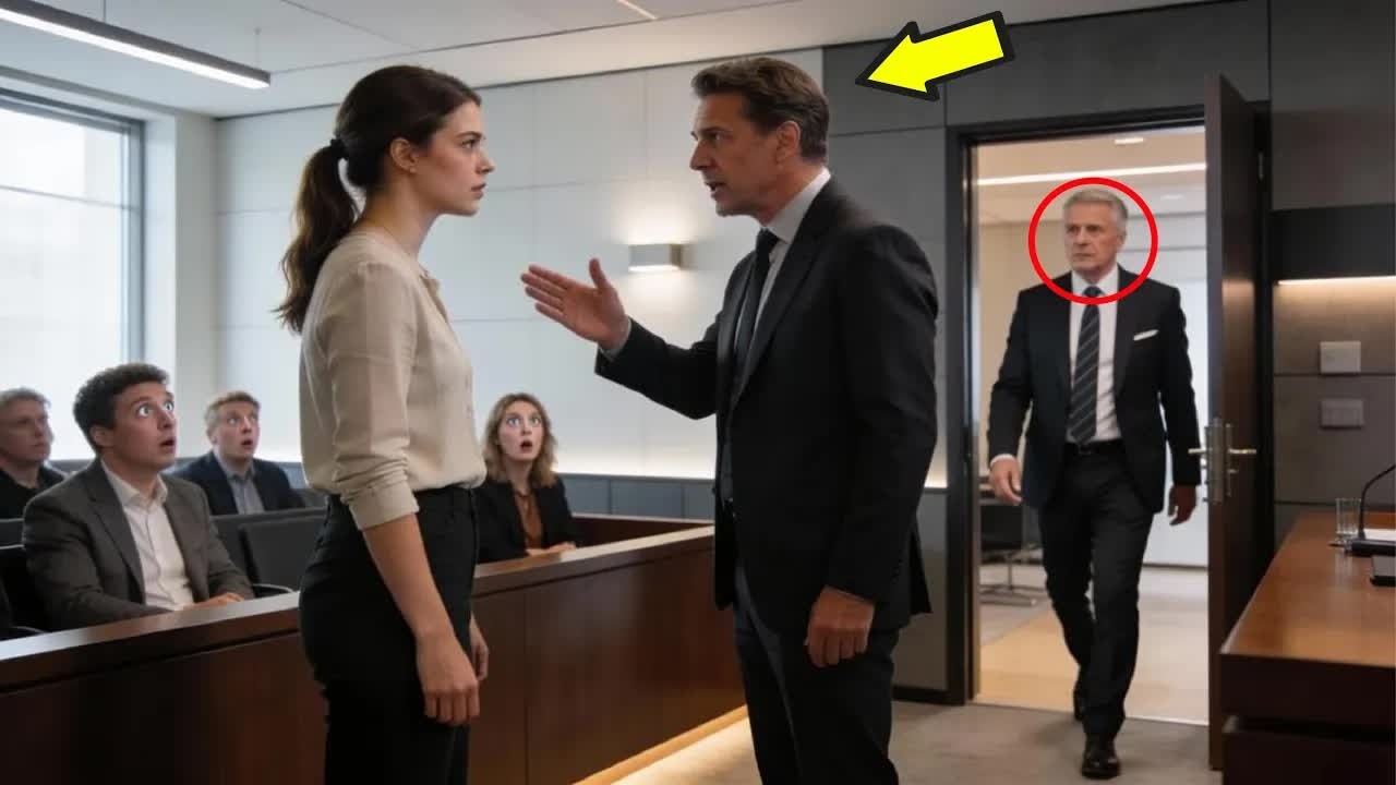 Vor Gericht verhöhnt – dann erscheint ihr CEO Vater und enthüllt alles!